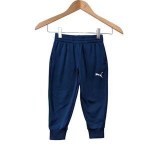 Puma Joggers Navy Blue‎ Athletic Pants Size 4T